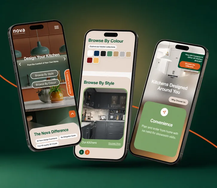 Nova Kitchens website
